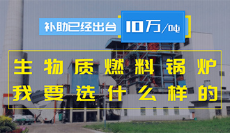 【生物质·补贴】生物质燃料锅炉10万元/吨补助已经出台，我要选什么样的锅炉？